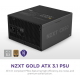 NZXT C850 Gold ATX 3.1 850W Μαύρο Τροφοδοτικό Υπολογιστή Full Modular 80 Plus Gold