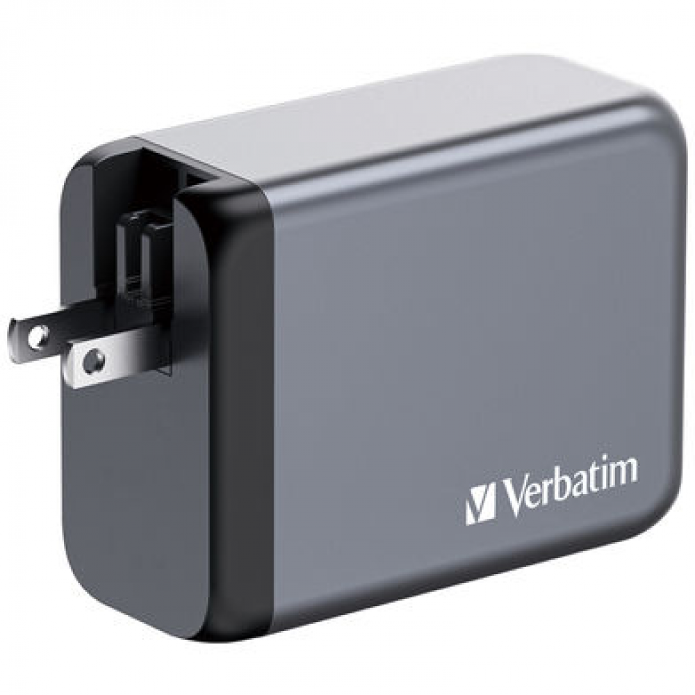 Verbatim GNC-200 GaN Charger 4 Port 200W USB A/C (EU/UK/US)