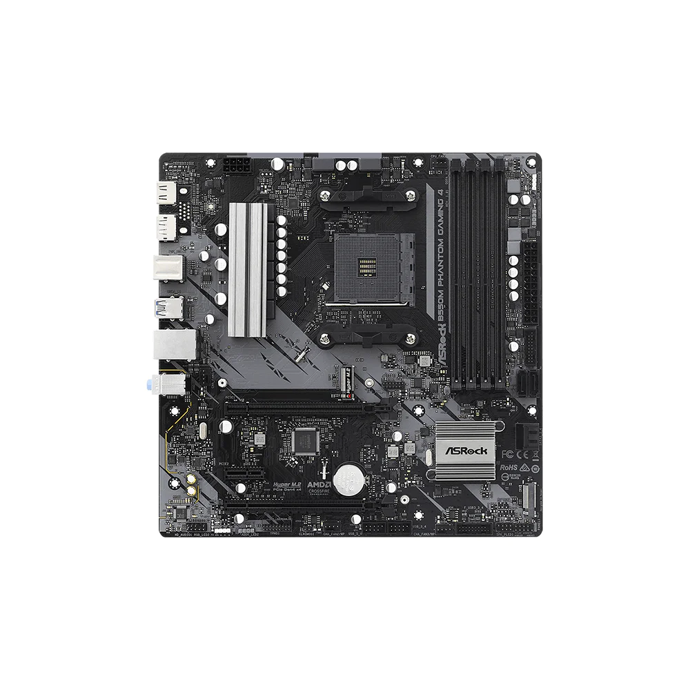ASRock B550M Phantom Gaming 4 Motherboard Micro ATX με AMD AM4 Socket