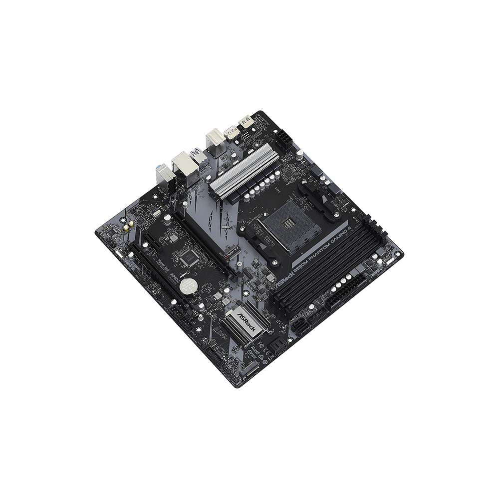 ASRock B550M Phantom Gaming 4 Motherboard Micro ATX με AMD AM4 Socket