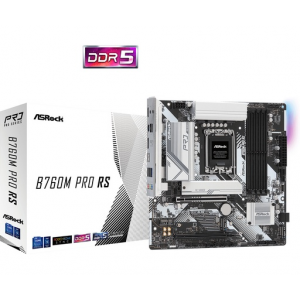 ASRock B760M Pro RS Motherboard Micro ATX με Intel 1700 Socket DDR5 ASRock B760M Pro RS Motherboard Micro ATX με Intel 1700 Socket DDR5