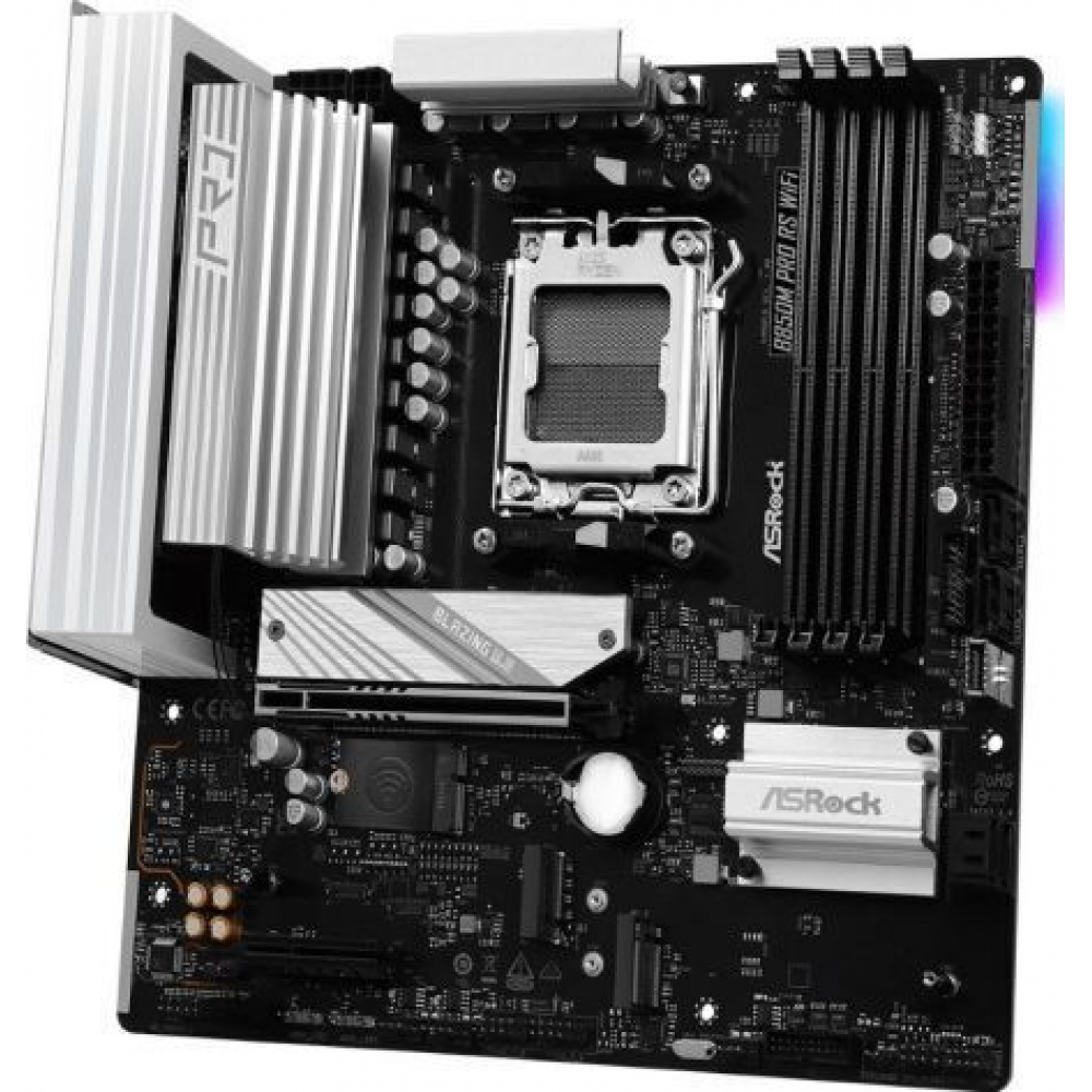 ASRock B850M Pro RS WiFi Motherboard Micro ATX με AMD AM5 Socket