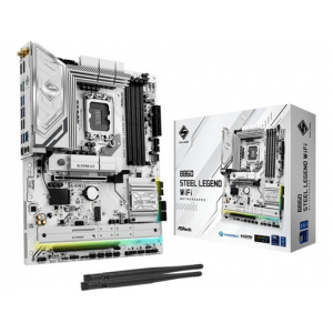 ASRock B860 Steel Legend WIFI Motherboard ATX με Intel 1851 Socket ASRock B860 Steel Legend WIFI Motherboard ATX με Intel 1851 Socket