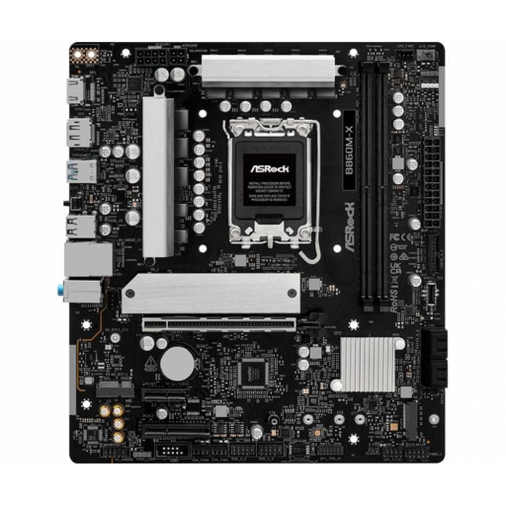 ASRock B860M-X Motherboard Micro ATX με Intel 1851 Socket