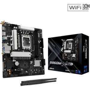 ASRock B860M-X WiFi Motherboard Micro ATX με Intel 1851 Socket ASRock B860M-X WiFi Motherboard Micro ATX με Intel 1851 Socket