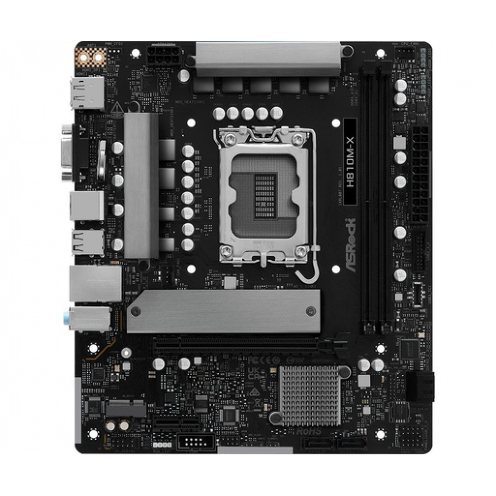 ASRock H810M-X WiFi Motherboard Micro ATX με Intel 1851 Socket