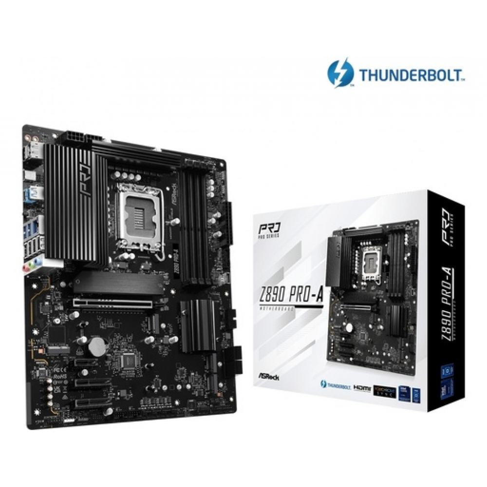 ASRock Z890 Pro-A Motherboard ATX with Intel 1851 Socket