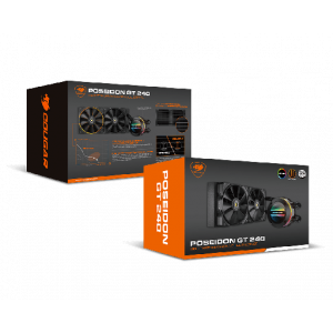 Cougar Poseidon GT 240 ARGB – 240mm Liquid CPU Cooler Cougar Poseidon GT 240 ARGB – 240mm Liquid CPU Cooler