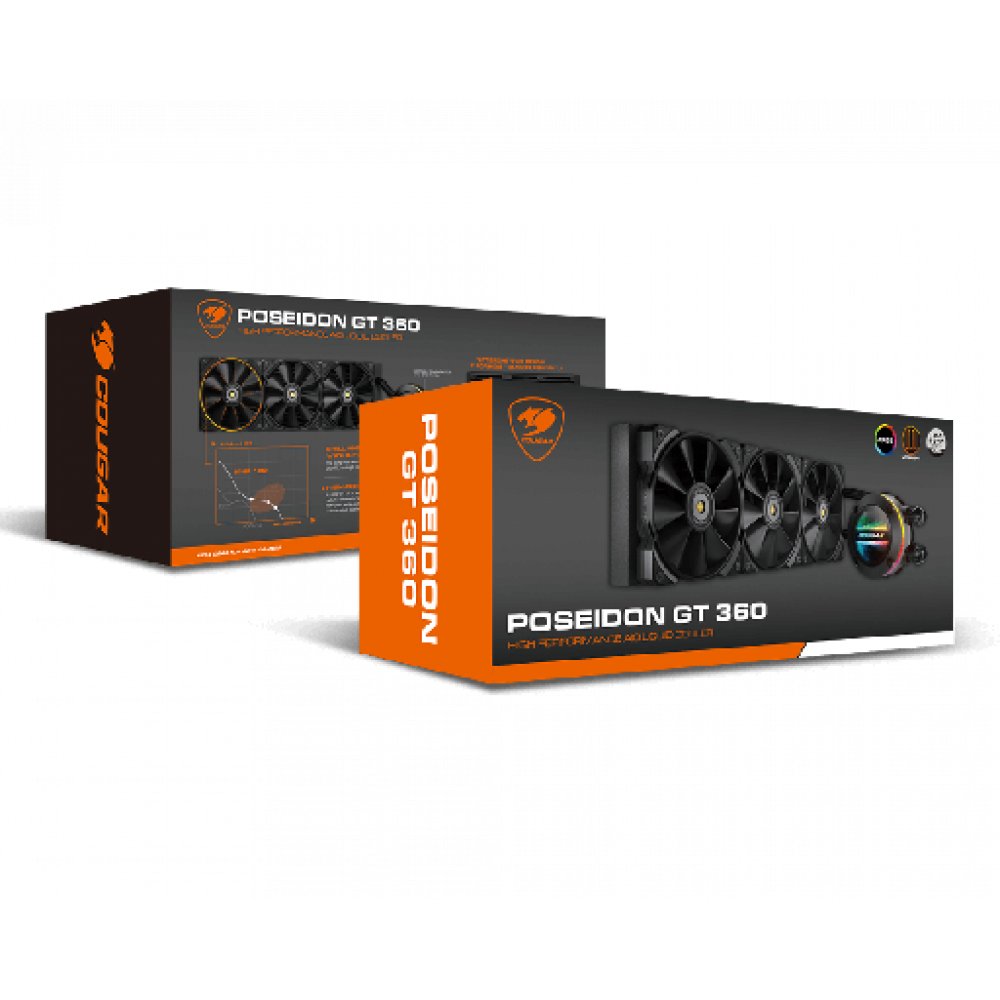 Cougar Poseidon GT 360 ARGB – 360mm Liquid CPU Cooler