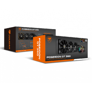 Cougar Poseidon GT 360 ARGB – 360mm Liquid CPU Cooler Cougar Poseidon GT 360 ARGB – 360mm Liquid CPU Cooler