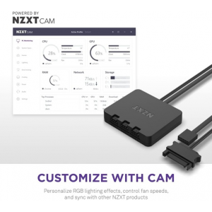 NZXT F120 RGB Duo Triple Pack White NZXT F120 RGB Duo Triple Pack White