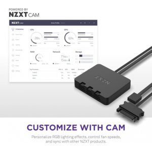 NZXT F140 RGB Duo White  NZXT F140 RGB Duo White