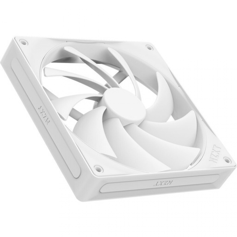 NZXT F140Q Case Fan με Σύνδεση 4-Pin PWM Λευκό