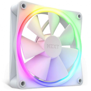 NZXT F120 RGB Case Fan με Σύνδεση 4-Pin PWM Λευκό