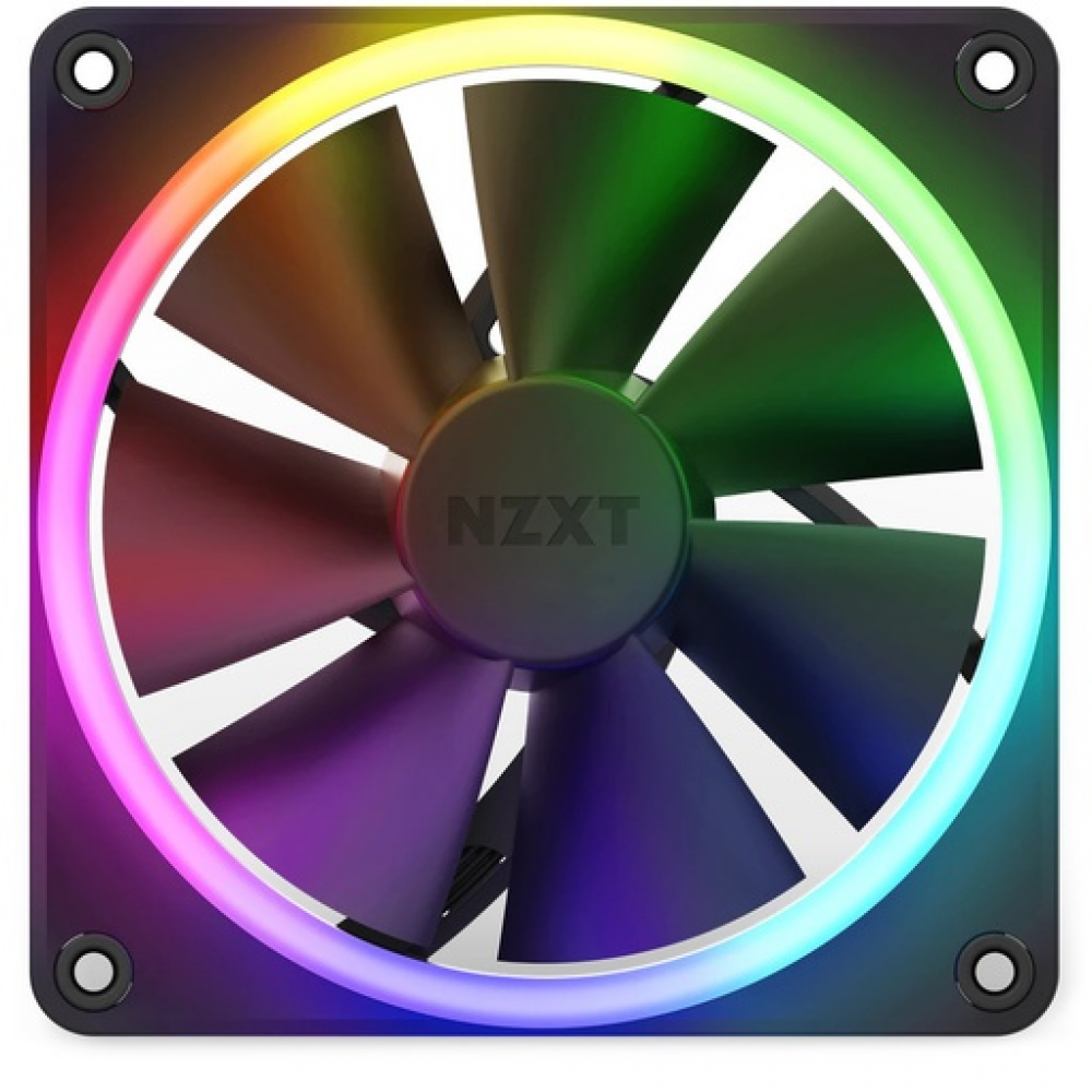 NZXT F120 RGB Case Fan με Σύνδεση 4-Pin PWM 3τμχ