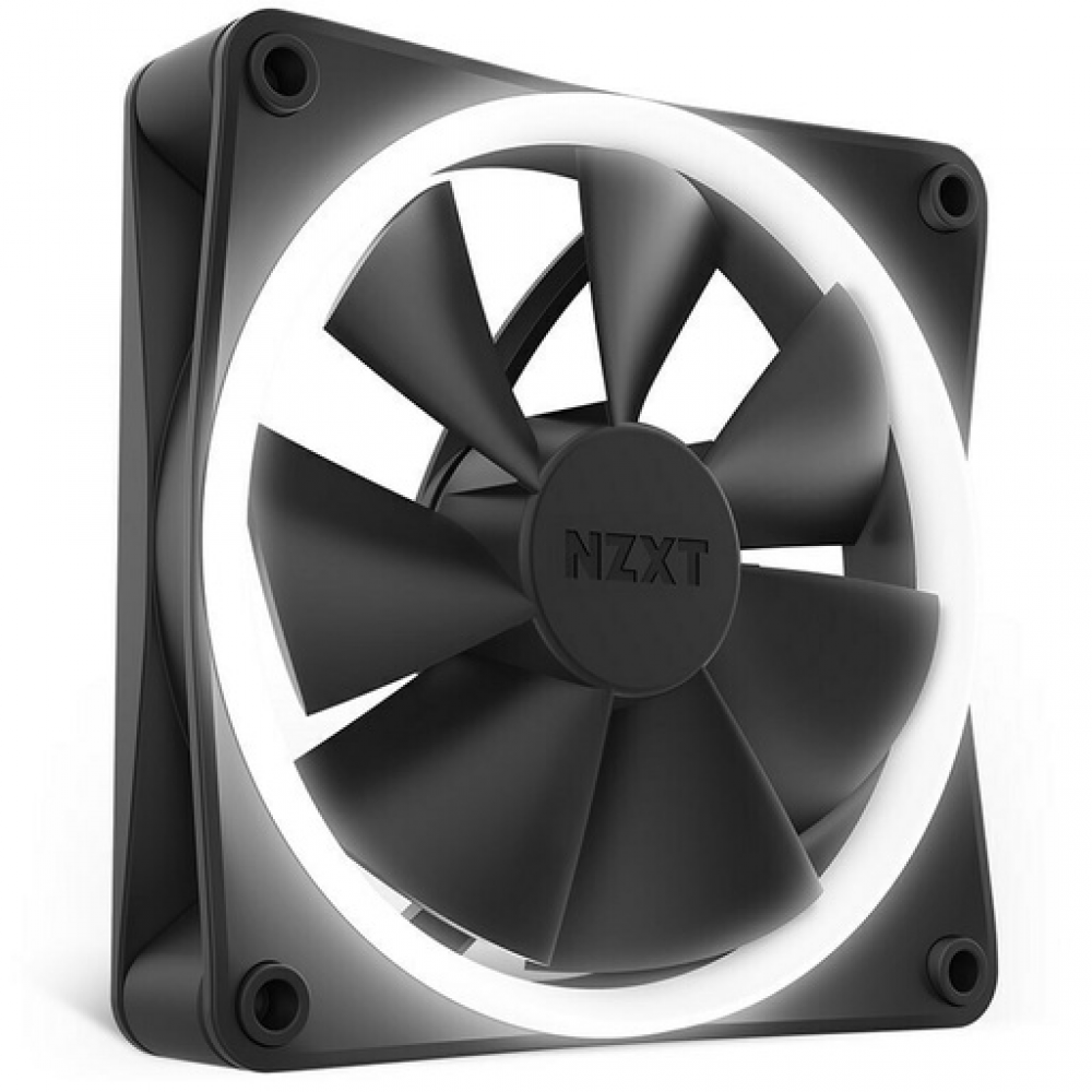 NZXT F120 RGB Case Fan με Σύνδεση 4-Pin PWM 3τμχ