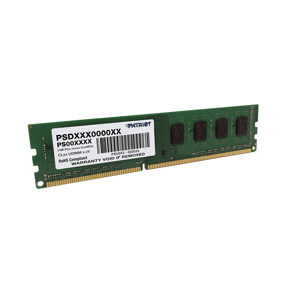 PATRIOT SIGNATURE DDR3 04GB 1600MHz PC3-12800 1R/2S L/V