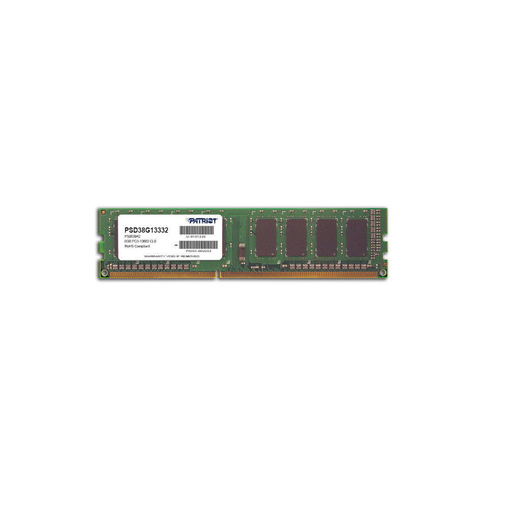 PATRIOT SIGNATURE DDR3 08GB 1333MHz PC3-10600 2R/2S