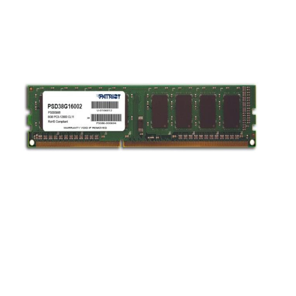 PATRIOT SIGNATURE DDR3 08GB 1600MHz PC3-12800 2R/2S
