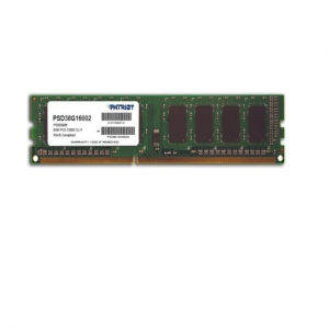 PATRIOT SIGNATURE DDR3 08GB 1600MHz PC3-12800 2R/2S PATRIOT SIGNATURE DDR3 08GB 1600MHz PC3-12800 2R/2S