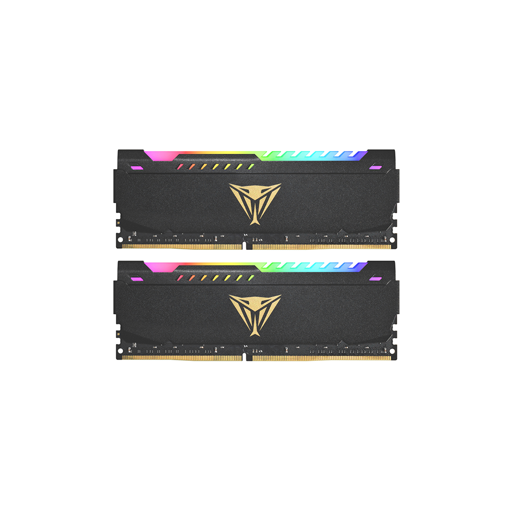 PATRIOT VIPER STEEL RGB DDR4 2X08GB 3600MHz CL20 BLACK