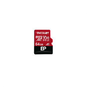 PATRIOT EP V30 A1 MICROSD/XC, 128GB 90/80MBs SD-ADAPTER PATRIOT EP V30 A1 MICROSD/XC, 128GB 90/80MBs SD-ADAPTER