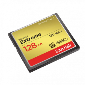 Sandisk Extreme CompactFlash 128GB Sandisk Extreme CompactFlash 128GB