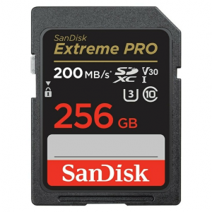 Sandisk Extreme Pro SDXC 256GB Class 10 U3 V30 UHS-I Sandisk Extreme Pro SDXC 256GB Class 10 U3 V30 UHS-I