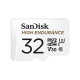Sandisk High Endurance microSDXC 32GB Class 10 U3 V30 UHS-I με αντάπτορα