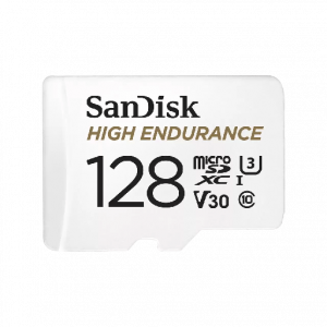 Sandisk High Endurance microSDXC 128GB Class 10 U3 V30 UHS-I με αντάπτορα Sandisk High Endurance microSDXC 128GB Class 10 U3 V30 UHS-I με αντάπτορα