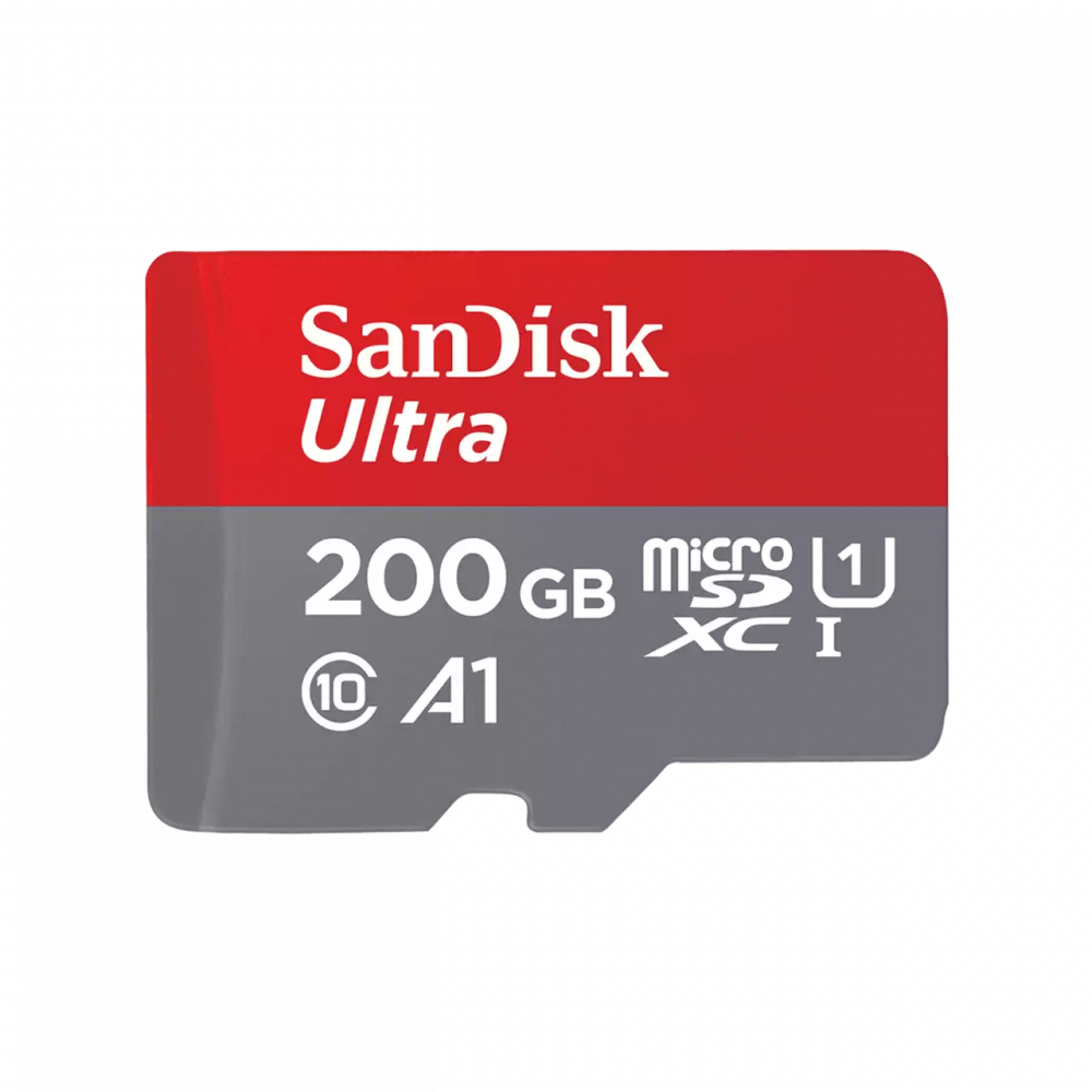 SanDisk Ultra microSDXC 200GB + SD Adapter 