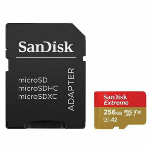 Sandisk Ultra microSDXC 256GB Class 10 U1 A1 UHS-I με αντάπτορα Sandisk Ultra microSDXC 256GB Class 10 U1 A1 UHS-I με αντάπτορα
