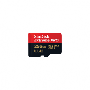 Sandisk Extreme Pro microSDXC 256GB Class 10 U3 V30 A2 UHS-I με αντάπτορα  Sandisk Extreme Pro microSDXC 256GB Class 10 U3 V30 A2 UHS-I με αντάπτορα