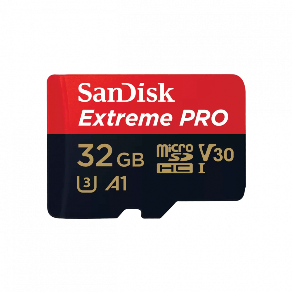 Sandisk Extreme Pro microSDHC 32GB Class 10 U3 V30 A1 UHS-I με αντάπτορα