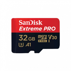 Sandisk Extreme Pro microSDHC 32GB Class 10 U3 V30 A1 UHS-I με αντάπτορα Sandisk Extreme Pro microSDHC 32GB Class 10 U3 V30 A1 UHS-I με αντάπτορα
