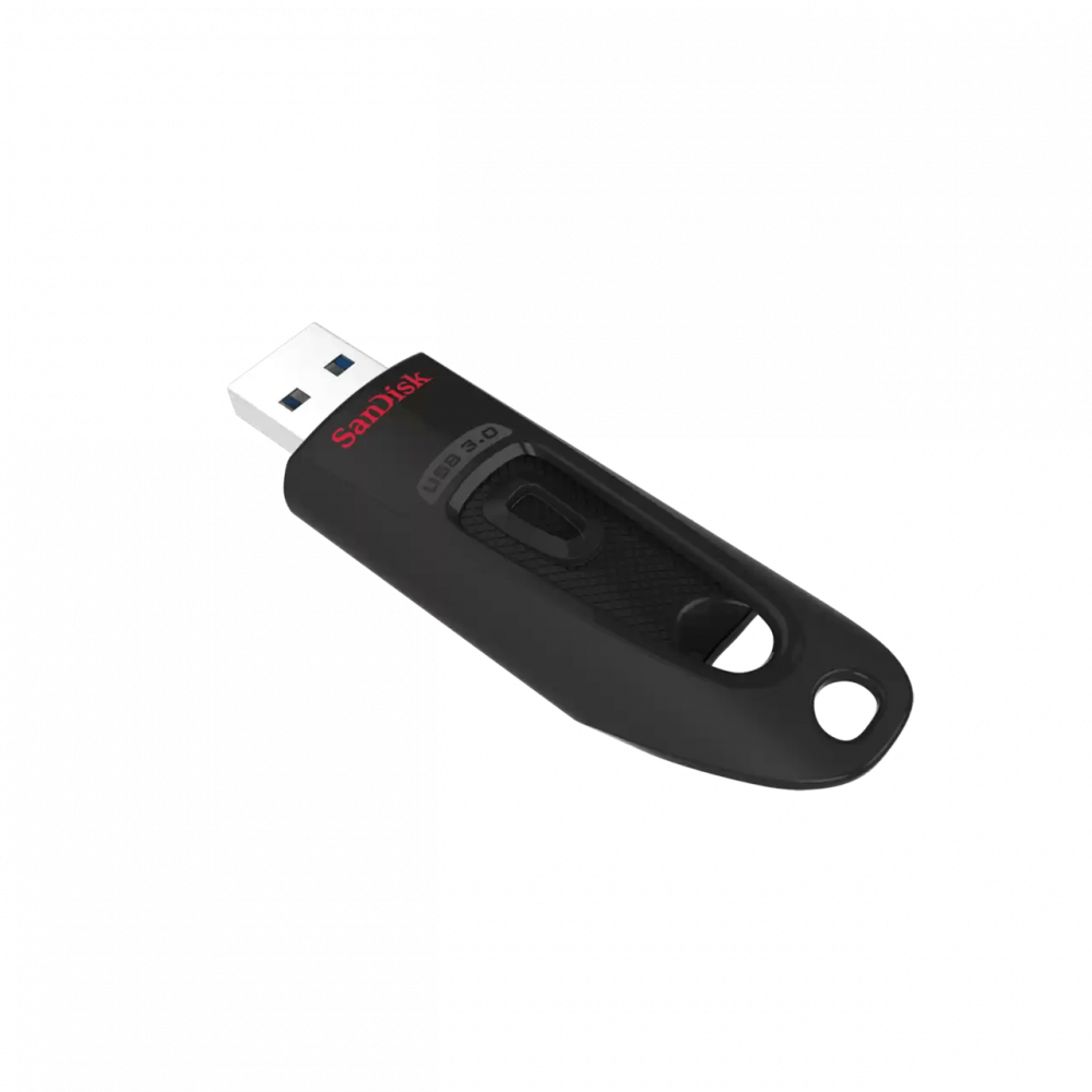 Sandisk Ultra 64GB USB 3.0 Stick Μαύρο