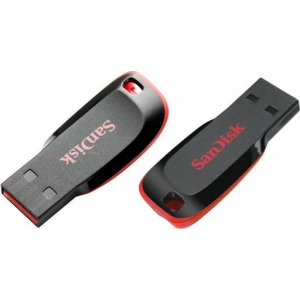 Sandisk Cruzer Blade 64GB USB 2.0 Stick Black Sandisk Cruzer Blade 64GB USB 2.0 Stick Black