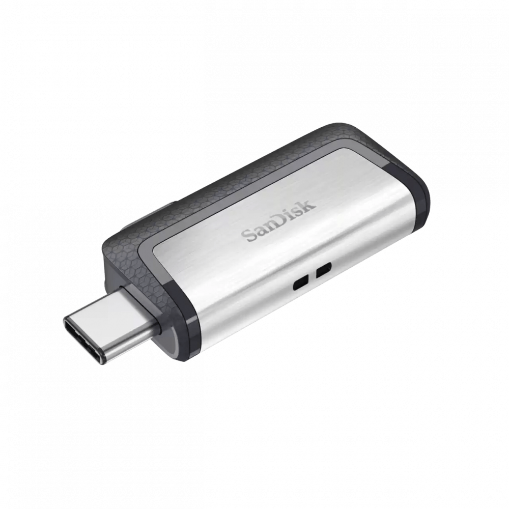 Sandisk Ultra Dual Drive 128GB USB 3.1 Stick με σύνδεση USB-A & USB-C Λευκό