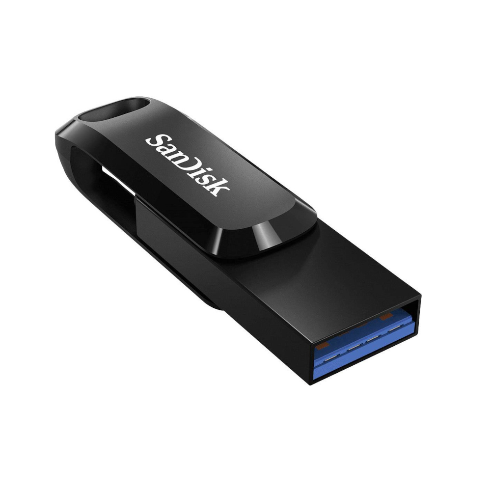 Sandisk Ultra Dual Drive Go 256GB USB 3.1 Stick με σύνδεση USB-C & USB-A Μαύρο