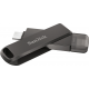 Sandisk iXpand Luxe 128GB USB 3.1 Stick με σύνδεση Lightning & USB-C Μαύρο