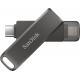 Sandisk iXpand Luxe 256GB USB 3.1 Stick με σύνδεση Lightning & USB-C Μαύρο