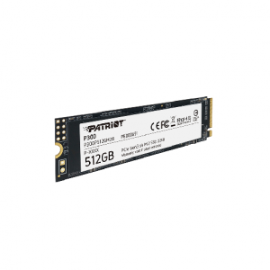 PATRIOT P300, 512GB M2/2280 PCIe3x4/NVMe 1700/1200MBs PATRIOT P300, 512GB M2/2280 PCIe3x4/NVMe 1700/1200MBs
