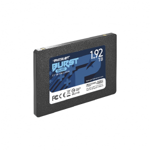 PATRIOT BURST ELITE, 1.92TB 2.5"/SATA3 450/320MBs 40K/40K PATRIOT BURST ELITE, 1.92TB 2.5"/SATA3 450/320MBs 40K/40K