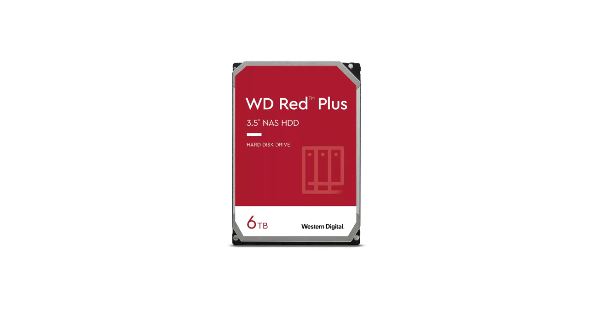 Western Digital Red Plus 6TB HDD