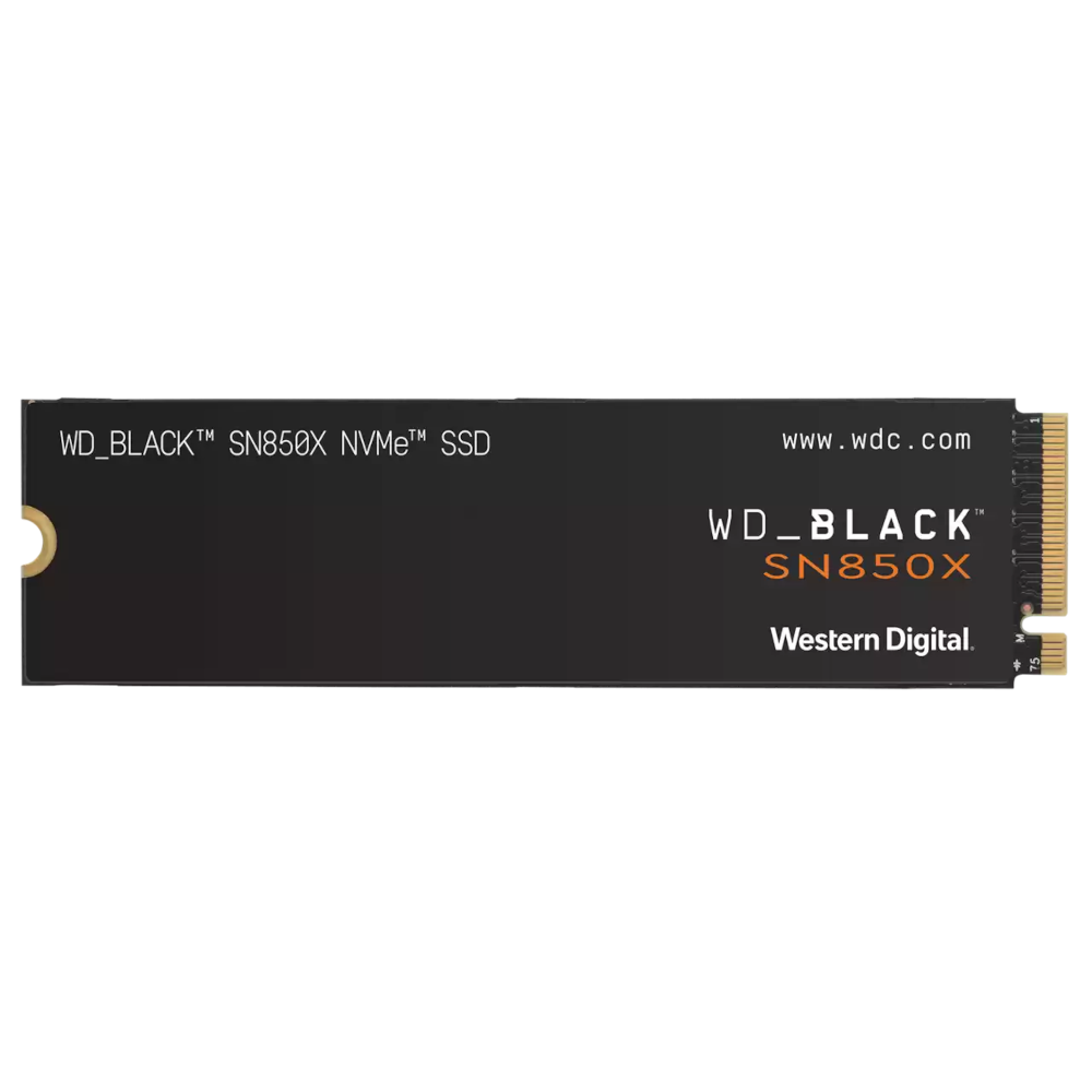 Western Digital Black SN850X With Heatsink SSD 1TB M.2 NVMe PCI Express 4.0