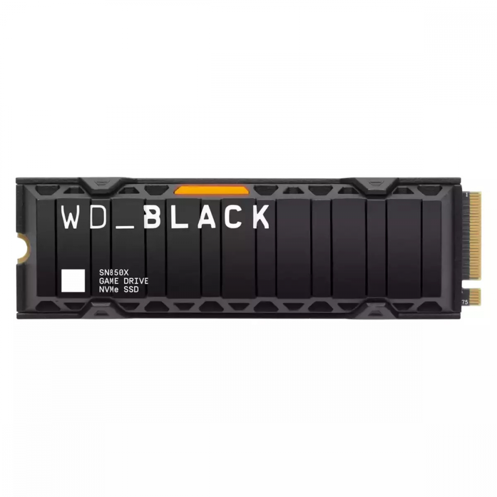 Western Digital Black SN850X With Heatsink SSD 2TB M.2 NVMe PCI Express 4.0