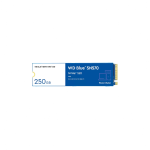 Western Digital Blue SN570 NVMe SSD 250GB M.2 PCI Express 3.0 Western Digital Blue SN570 NVMe SSD 250GB M.2 PCI Express 3.0
