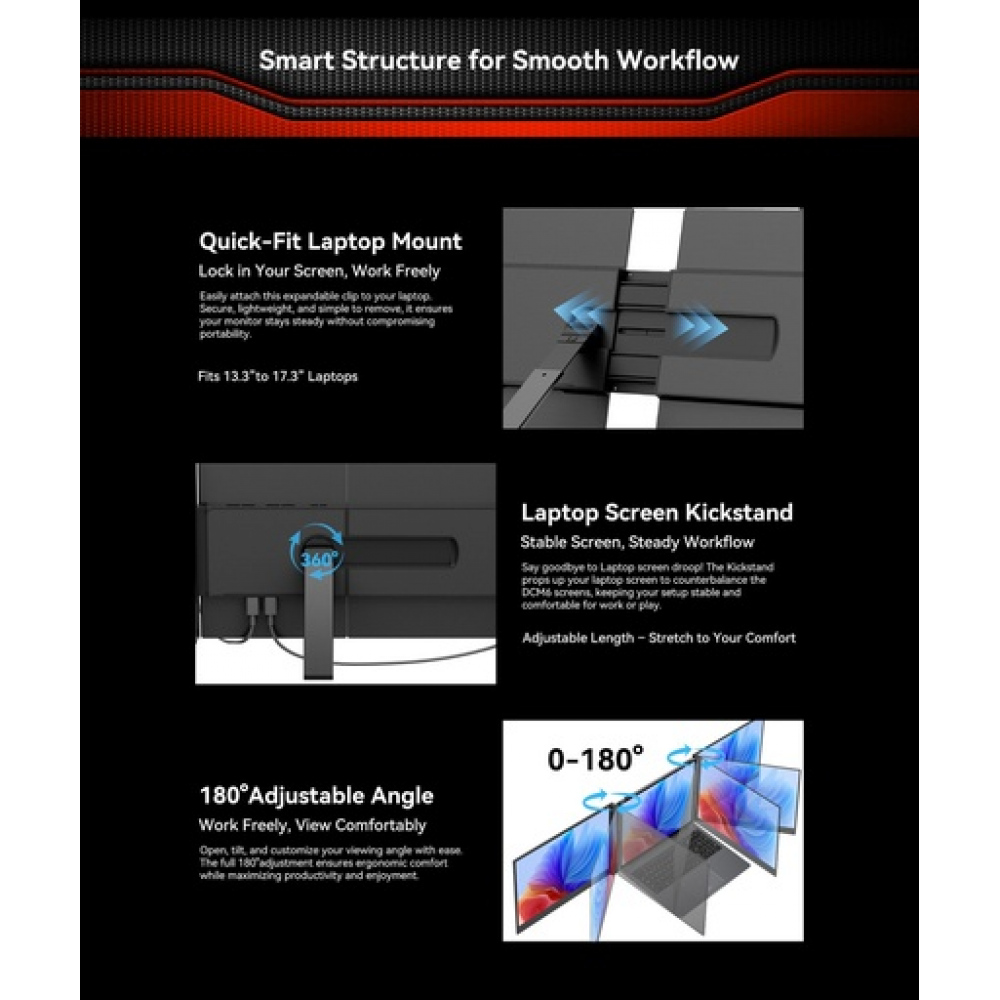 Blackview DCM6 14" IPS, 1080p FHD Laptop Screen Dual Extra 