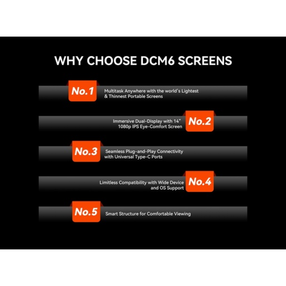 Blackview SCM6 14" IPS, 1080p FHD Laptop Screen One Extra Screen 