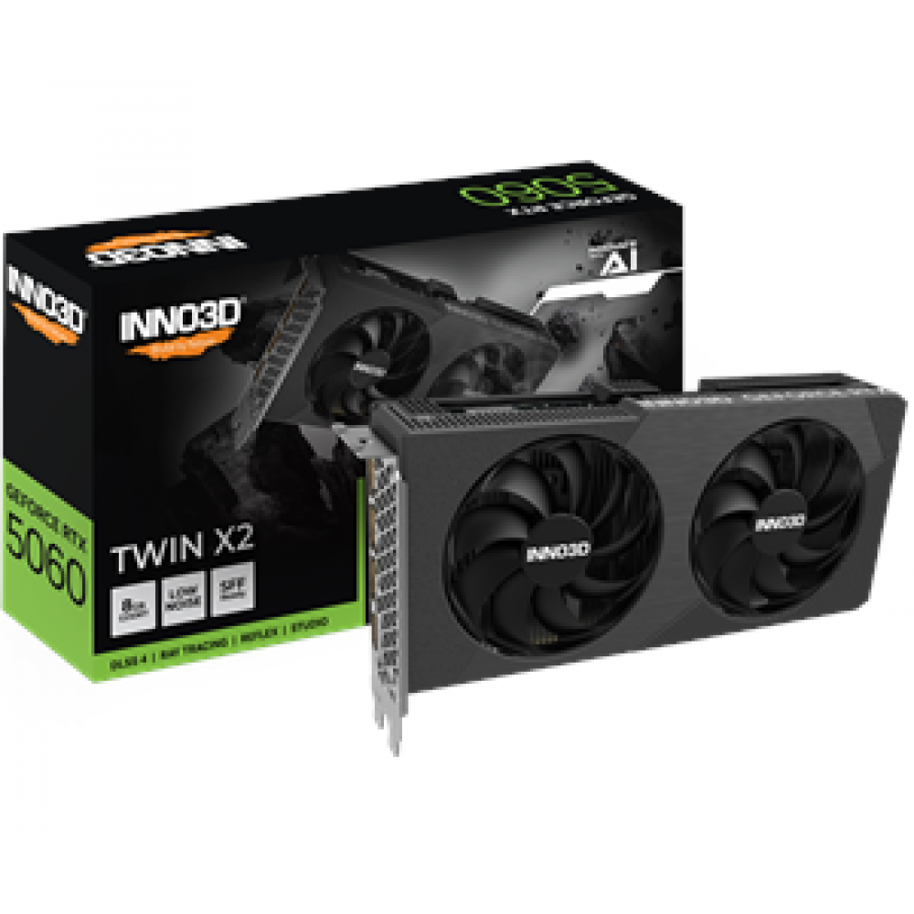 INNO3D GeForce RTX 5060 8GB GDDR6 – Twin X2 